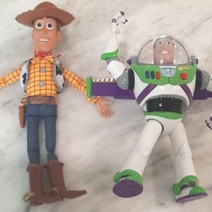 Disney Woody Buzz Lightyear Dolls Bundle